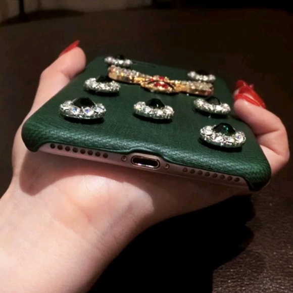 Iphone 7&8 Luxury 3D Metal Bee Pearl Case - Picture 4 of 8